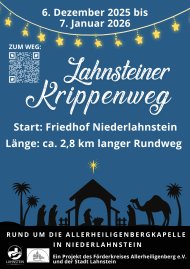 Plakat Krippenweg 2025/2026 - 1 Plakat Krippenweg 2025/2026 - 1