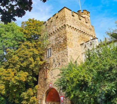 Blick auf das Kihrstor in Oberlahnstein 