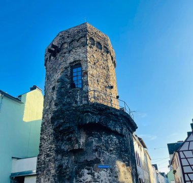 Blick auf den Bürgerturm in Oberlahnstein 