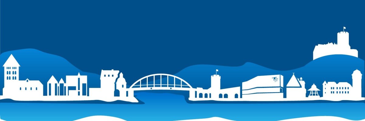 Silhouette von Lahnstein 