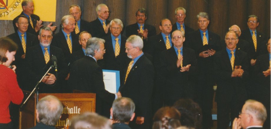 Festakt zur 125-Jahrfeier in der Stadthalle