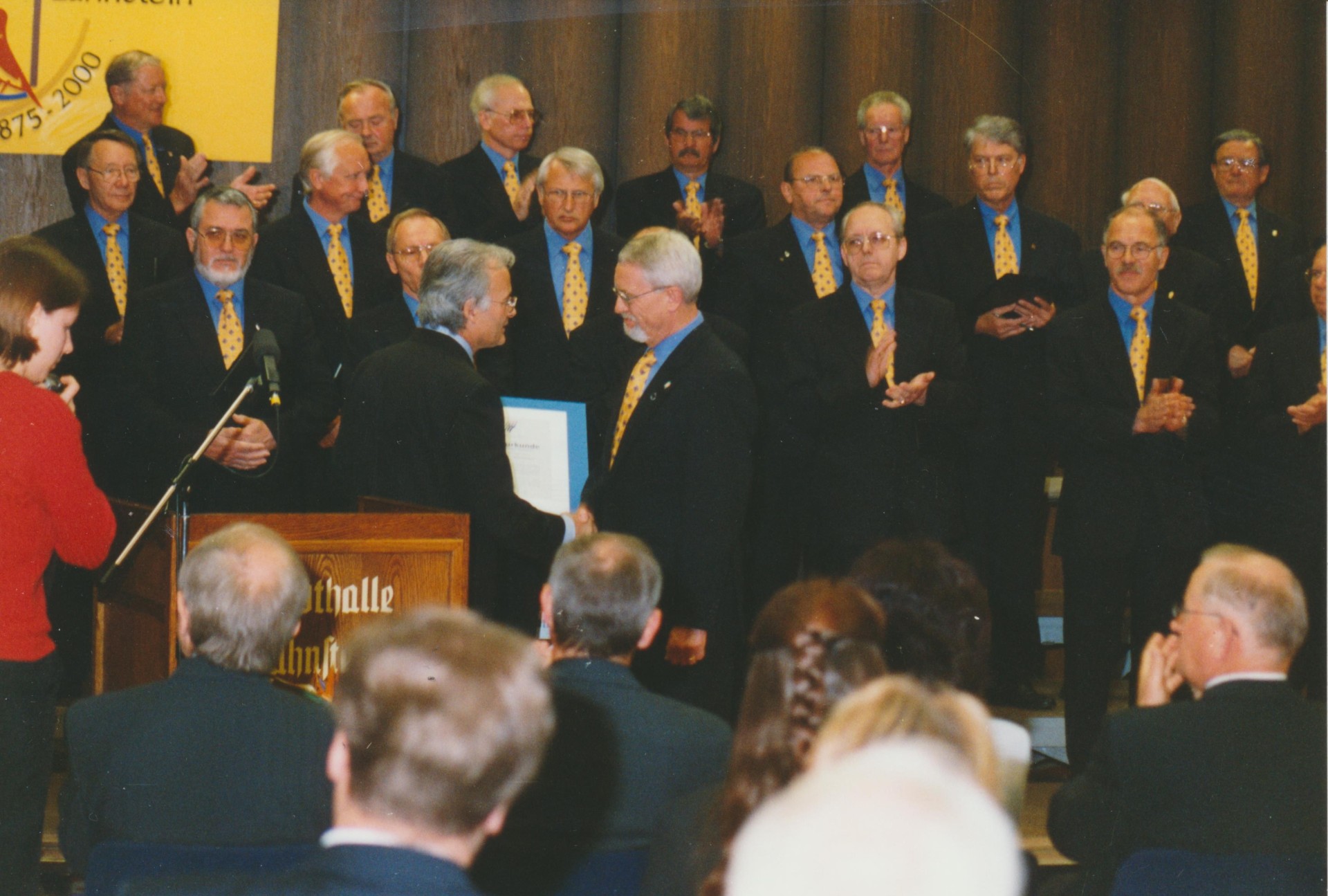 Festakt zur 125-Jahrfeier in der Stadthalle