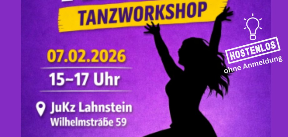 Offener Tanzworkshop im JUKZ Lahnstein am 7. Februar 2026