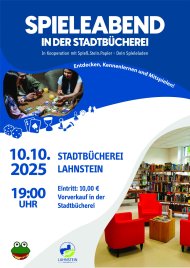 Spieleabend-Plakat