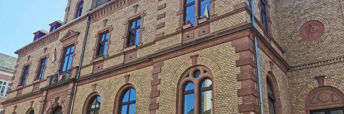 Rathaus Lahnstein Blick auf das Rathaus in Oberlahnstein